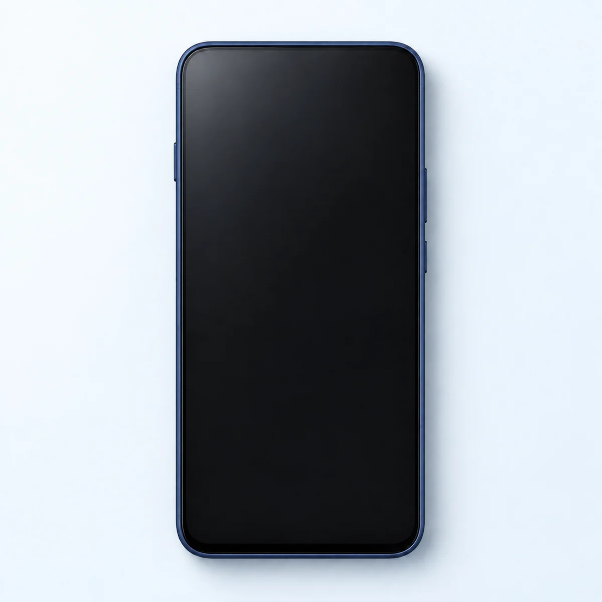スマートフォンの画面と本体全体の撮影例