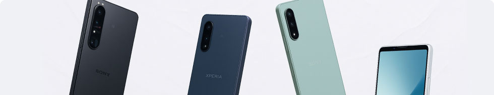 Xperia 1・5・10 シリーズの実機ラインナップ