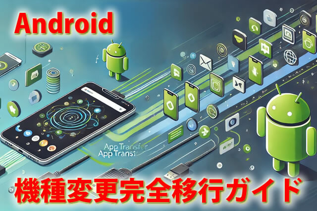 Android機種変更完全移行ガイド｜アプリ一括引き継ぎとケーブルデータ移行のやり方