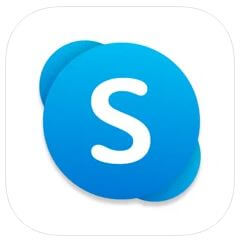 skypeのアプリアイコン