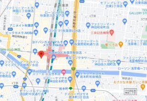 ソフマップAKIBA 駅前館の地図