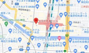 ワールドモバイル アキバ店の地図