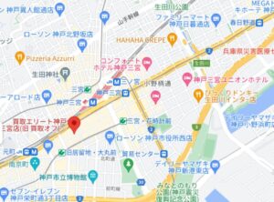 買取エリート 神戸三宮店の地図