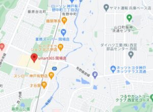 smart365 岡場店の地図