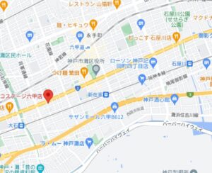 エコステージ六甲店(本店)の地図