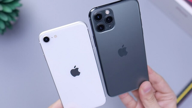 IPHONE SEとIPHONE11 PROの比較