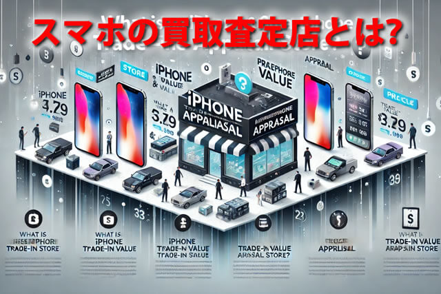 iPhone・スマホの買取査定店とは？