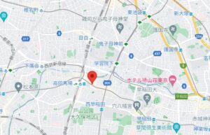 ケータイショップばんばん 高田馬場店の地図