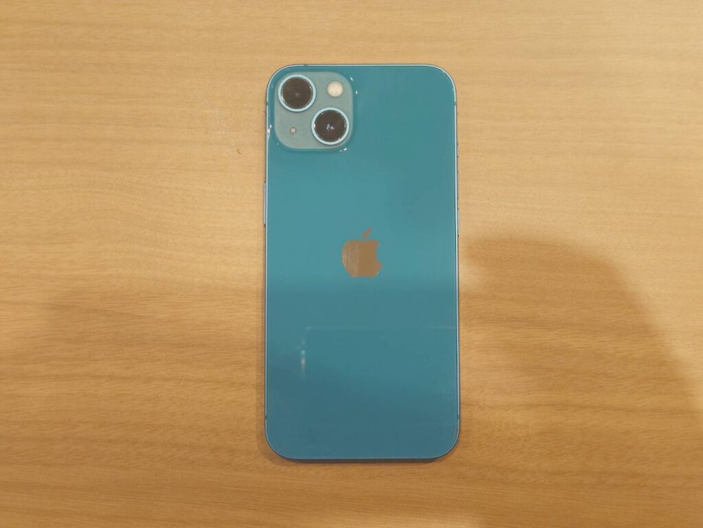 iPhone 13 512GB ブルー 中古品 スマホ買取 大森海岸
