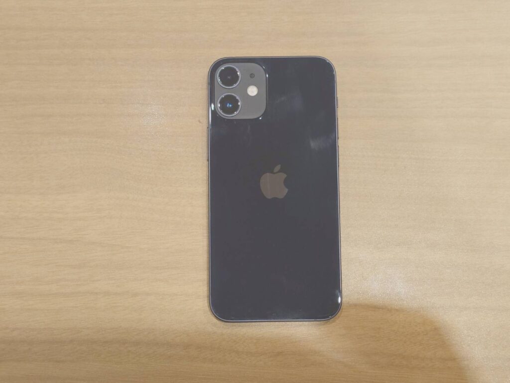 iPhone12mini 64GB ブラック 中古 スマホ買取 勝島