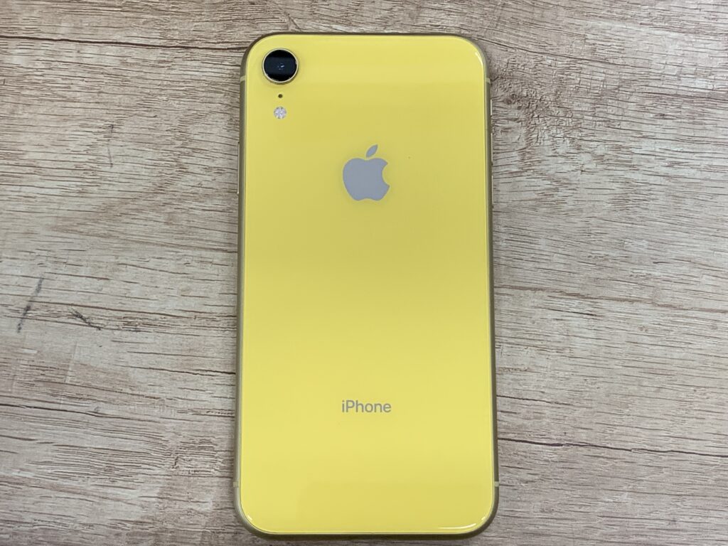 iPhone XR 64GB yellow 中古 スマホ買取 田端
