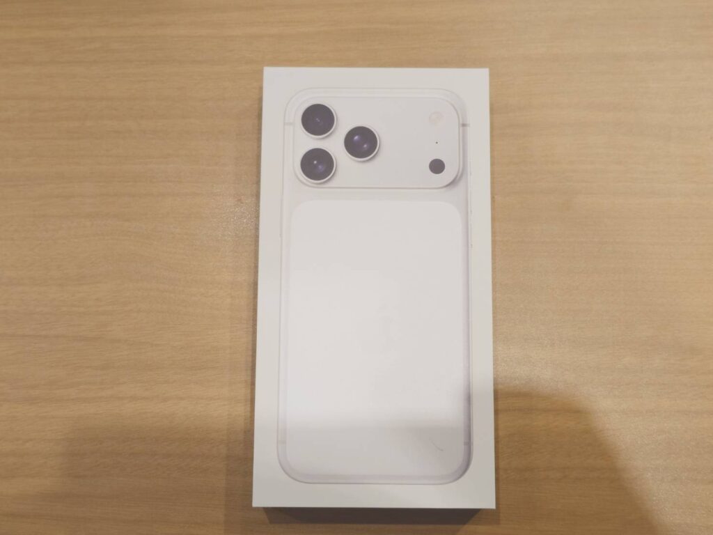 iPhone17Promax 1TB ホワイト 新品未使用 スマホ買取 田町