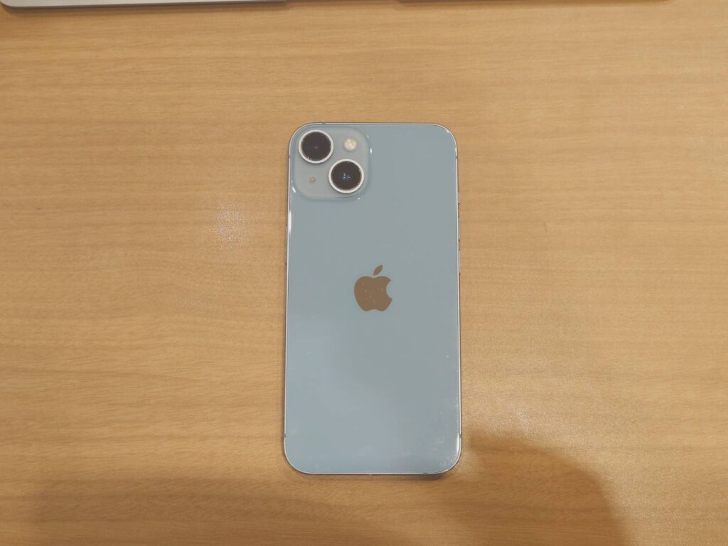 iPhone14 128GB パープル 中古 スマホ買取 品川