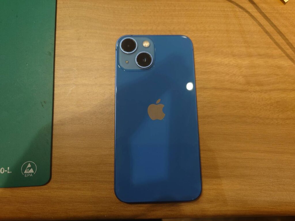 iPhone13mini 64GB ブルー 中古品 スマホ買取 梅屋敷