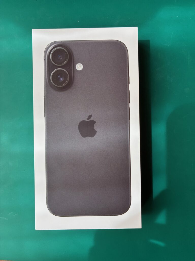 iPhone 16 256GB ブラック 未使用品 スマホ買取 三宮