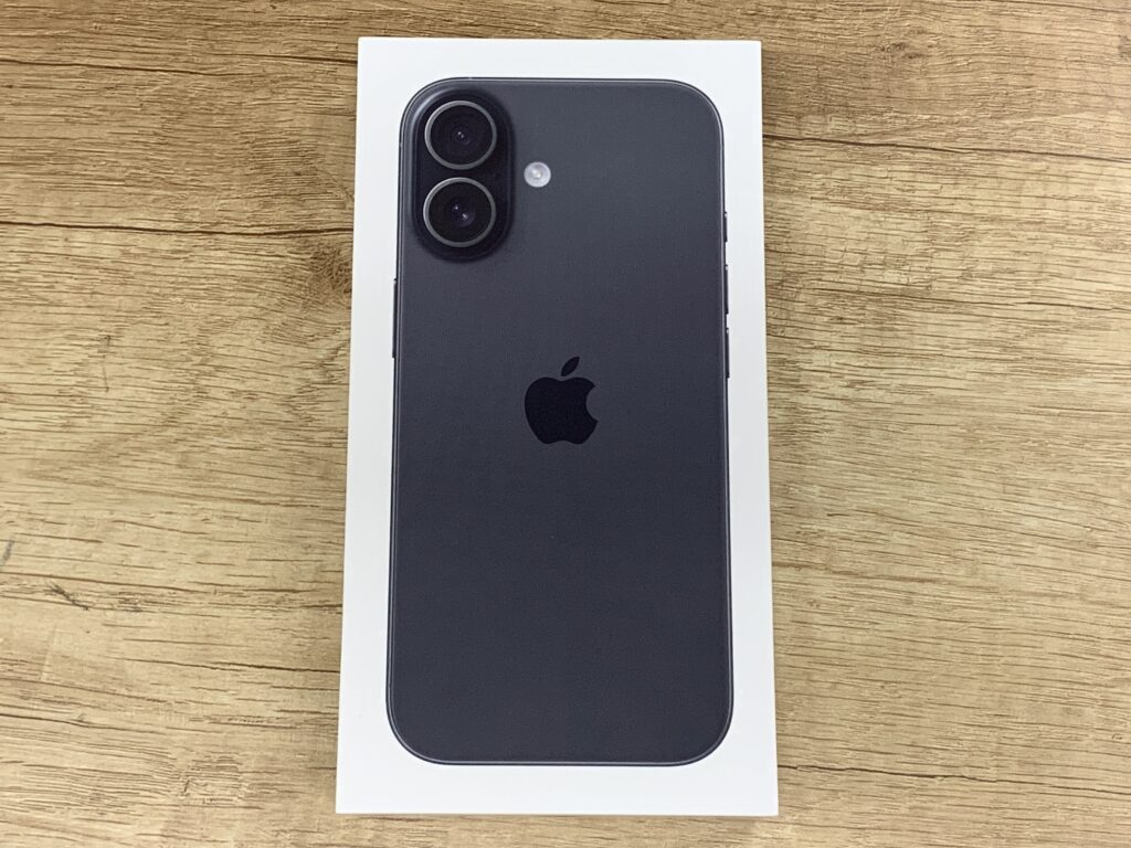 iPhone16 256GB ブラック 新品未開封 スマホ買取 新宿