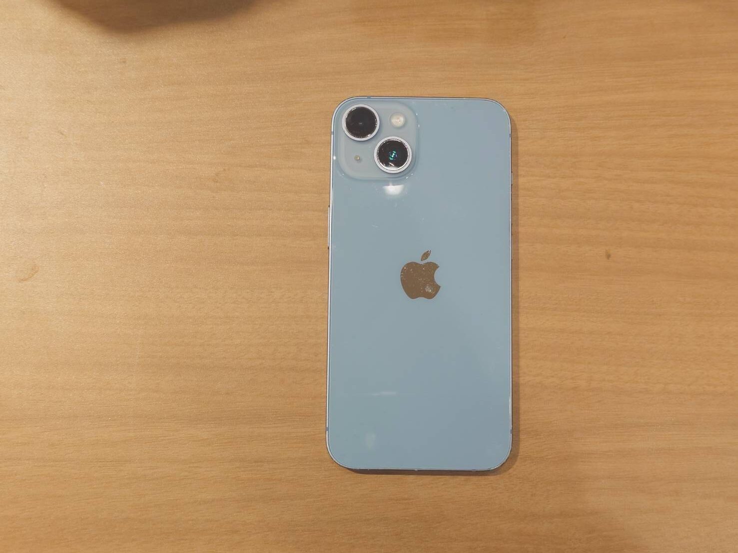 iPhone14 128GB ブルー 中古 スマホ買取 吉田町