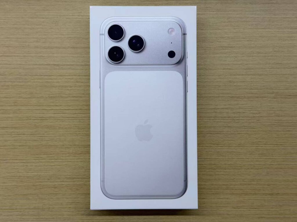 iPhone17ProMax 256GB ホワイト 未使用 スマホ買取 品川