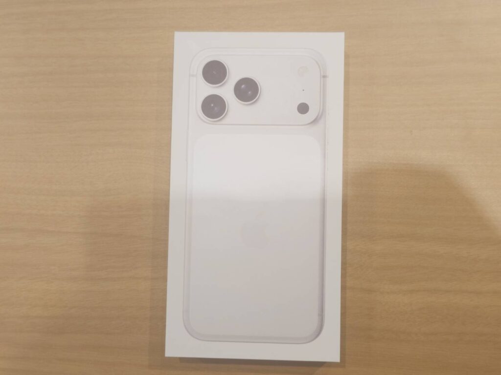 iPhone17Promax 2TB ホワイト 新品未使用 スマホ買取 品川区