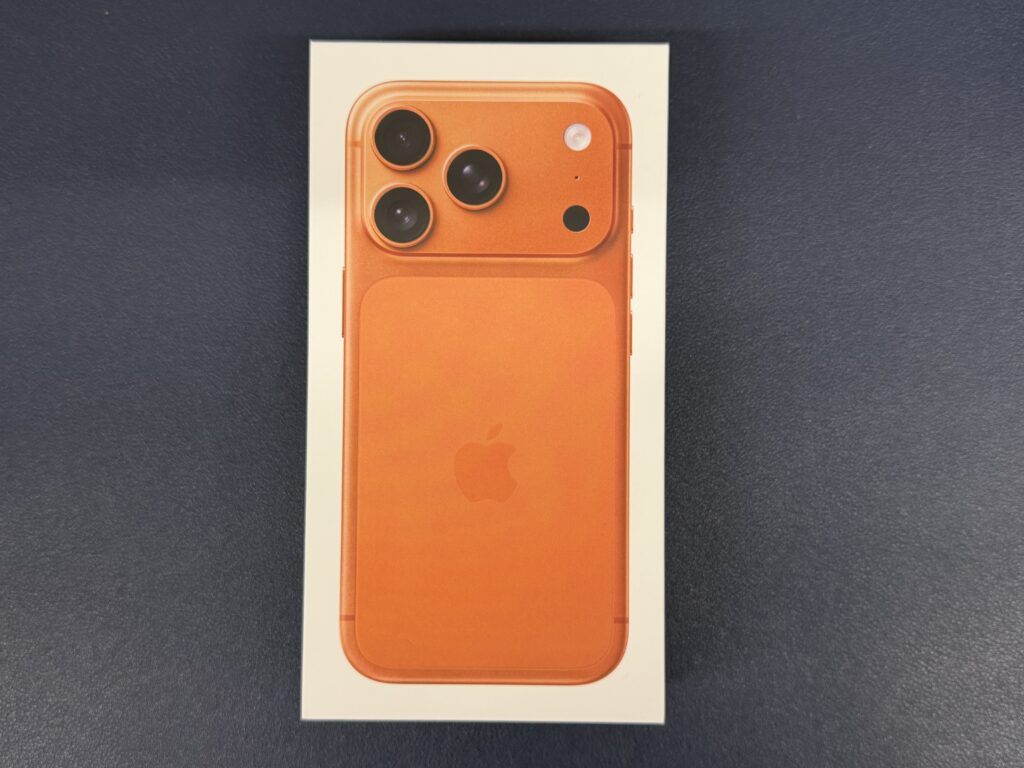 iPhone17Pro 512GB コズミックオレンジ 新品未開封 スマホ買取 新宿