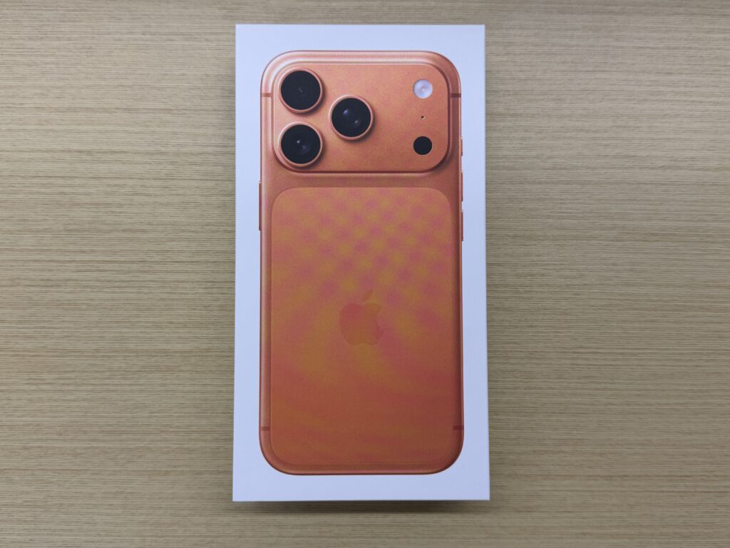 iPhone17Pro 256GB コズミックオレンジ 新品未開封 スマホ買取 渋谷