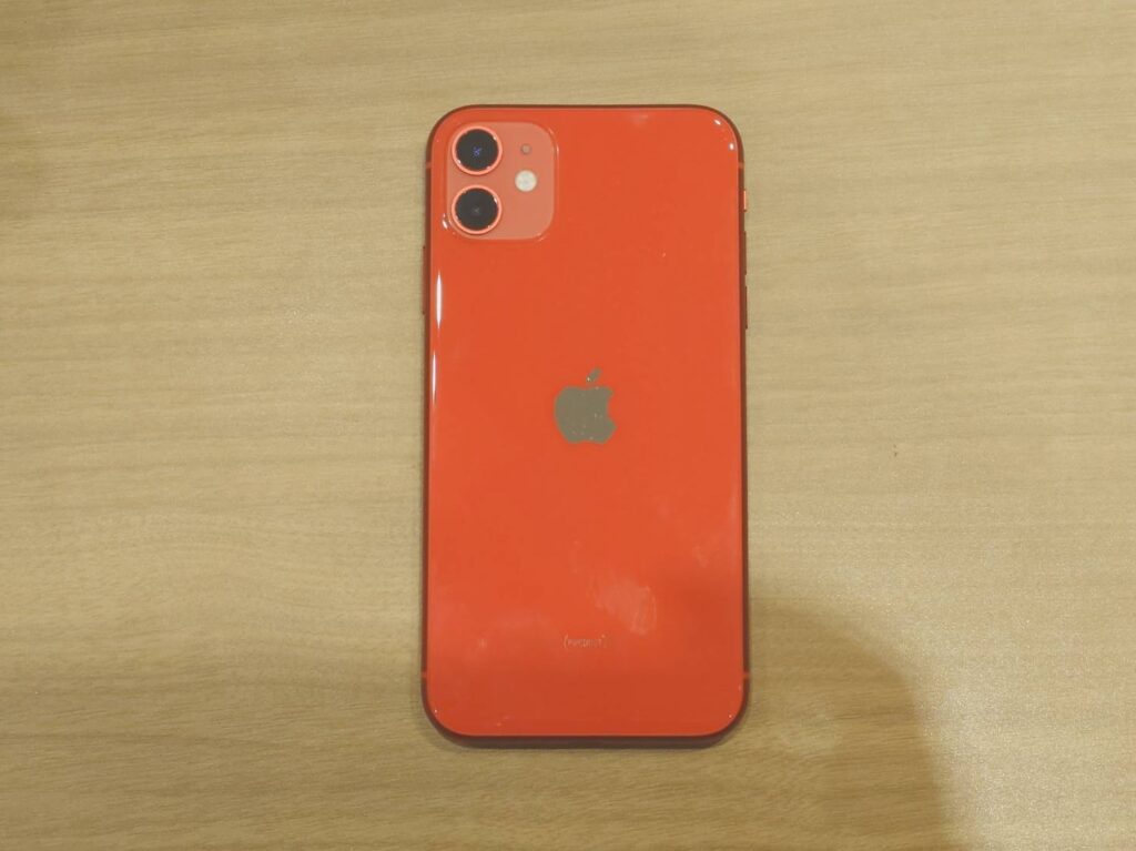 iPhone11 128GB レッド 中古 スマホ買取 港町