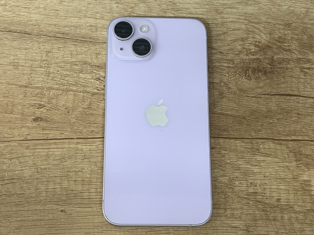 iPhone14 128GB パープル 中古 スマホ買取 阪東橋