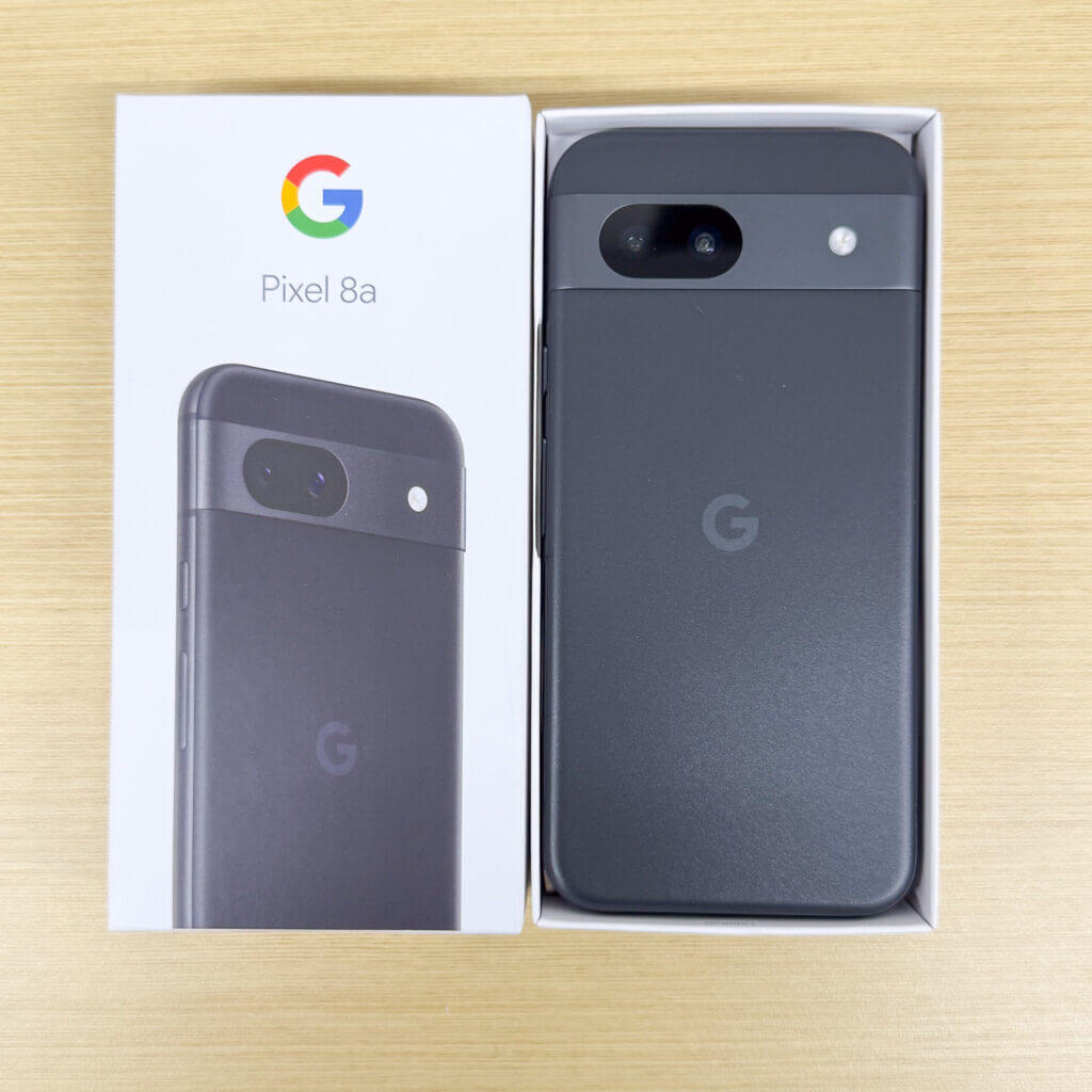 Google Pixel 8a オブシディアン 中古美品