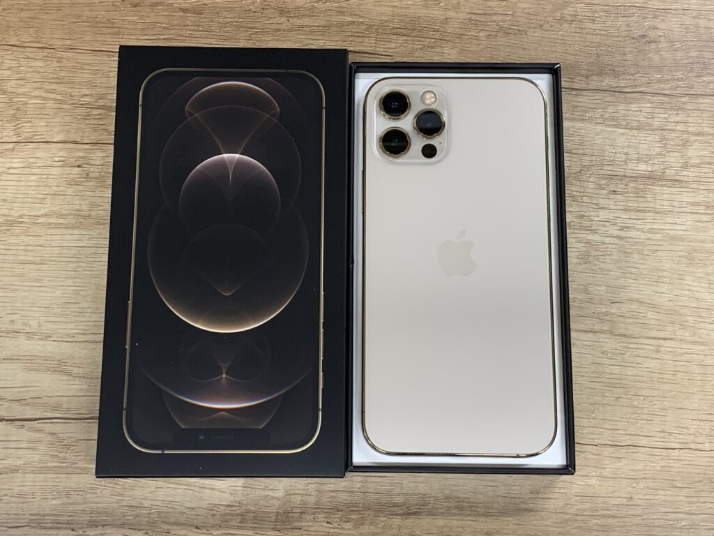 iPhone12ProMax 128GB ゴールド 中古 スマホ買取 金沢文庫