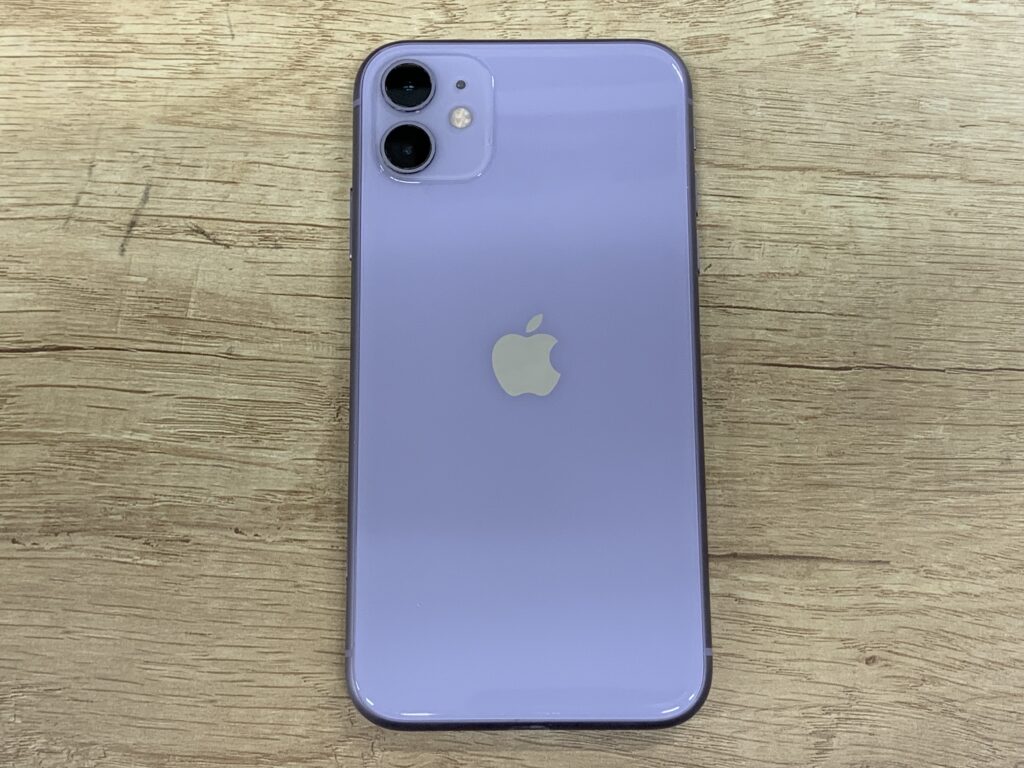 iPhone11 128GB パープル 中古 スマホ買取 南太田