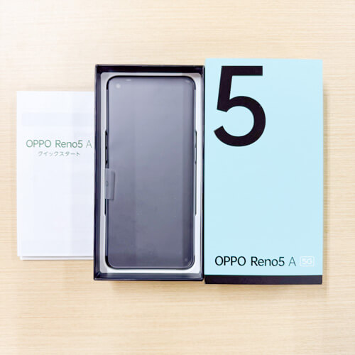OPPO Reno5 A アイスブルー 中古良品