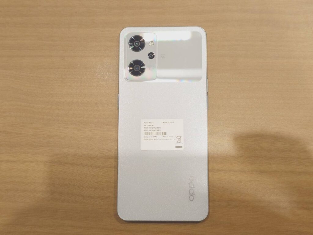 OPPO Reno9A 128GB ホワイト 中古 スマホ買取 関内