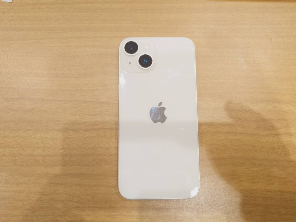 iPhone14 128GB ホワイト 中古 スマホ買取 石川町