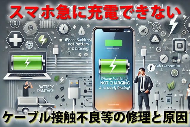 スマホの充電ができない！iPhoneの充電が増えない時の原因と対処方法