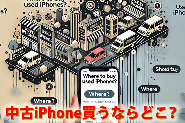 iPhone中古品を買うならどこ？おすすめしない？ゲオや認定店等8選