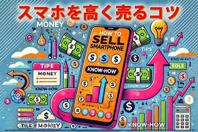 使わなくなった中古スマホ・携帯電話高く売るなら！ノウハウ一覧