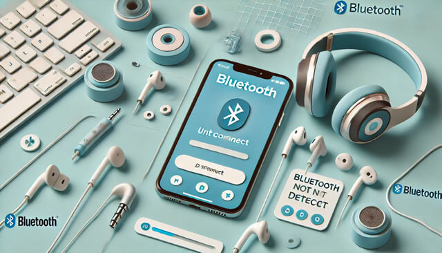 スマホでBluetoothが検出されない6つの原因