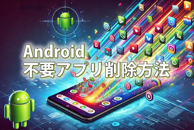 Android不要アプリ削除方法｜削除できない・消しても容量増えない解決方法