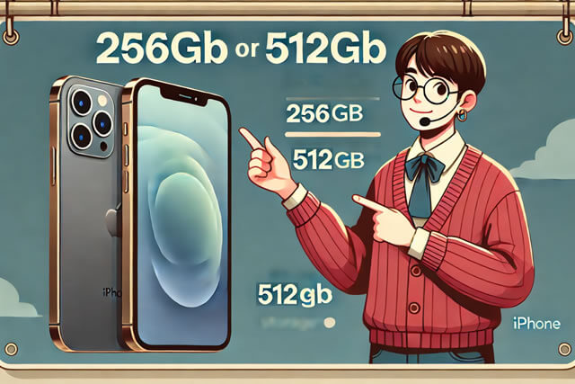 iPhoneはストレージ容量でどう変わる？