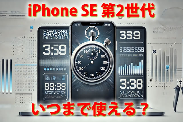 iPhone SE第2世代いつまで使える？サポート終了日・バッテリー交換で使うべきか