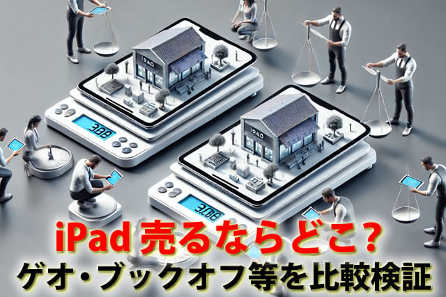 iPad買取売るならどこ？ゲオ・ブックオフ・ヤマダ電機等比較検証