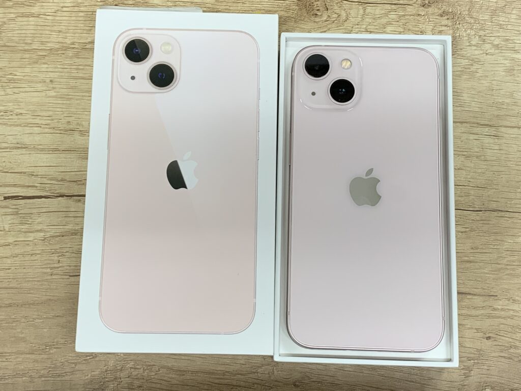 iPhone 13 256GB ピンク 中古品 スマホ買取 三宮