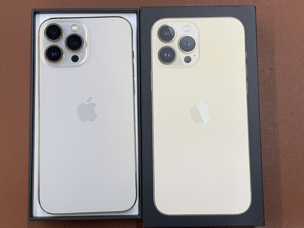 iPhone 13Pro Max 256GB ゴールド 中古品 スマホ買取 三宮