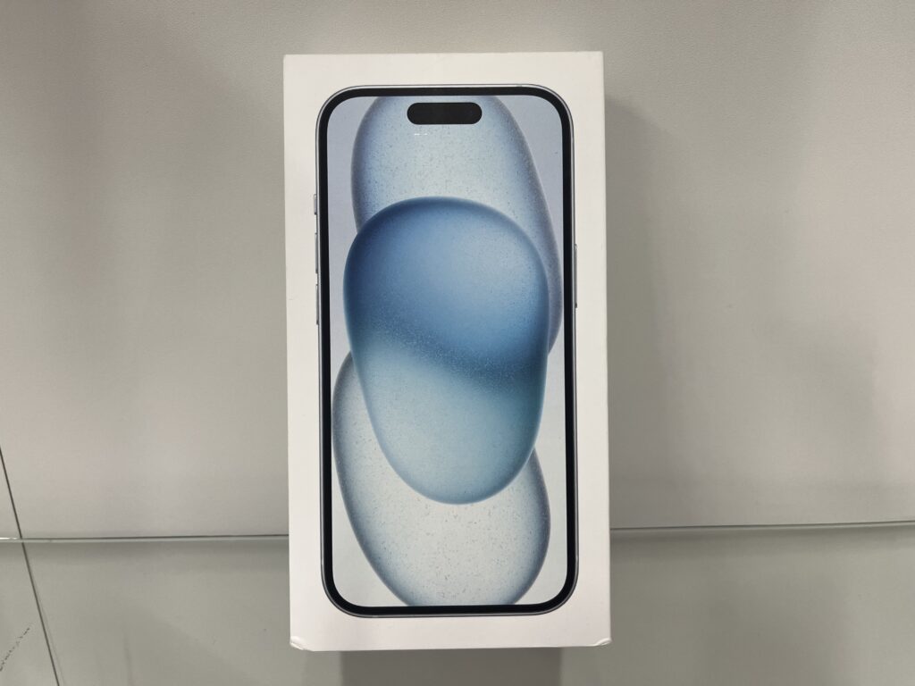 iPhone 15 512GB ブルー 中古品 スマホ買取 三宮