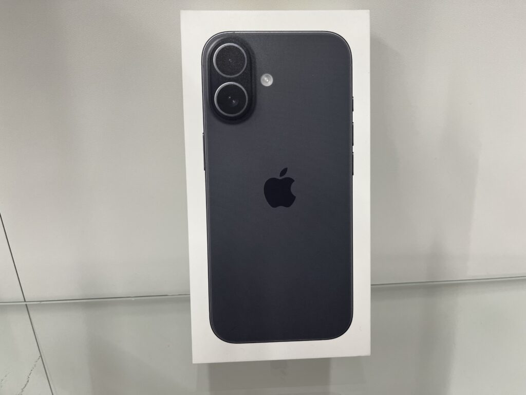 iPhone 16 256GB　ブラック 未使用品 スマホ買取 三宮