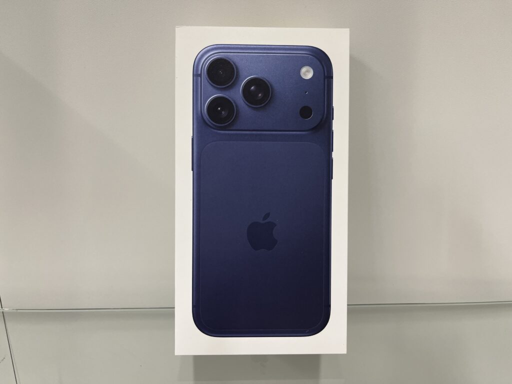 iPhone 17Pro 512GB ディープブルー 未使用品 スマホ買取 三宮