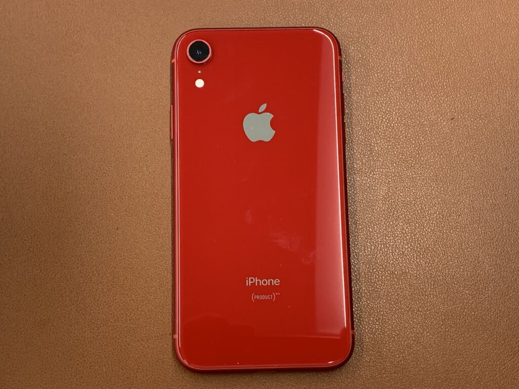 iPhone XR 128GB レッド 中古品 スマホ買取 三宮