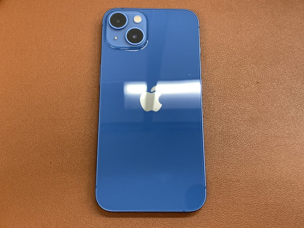 iPhone 13 256GB ブルー 中古品 スマホ買取 三宮