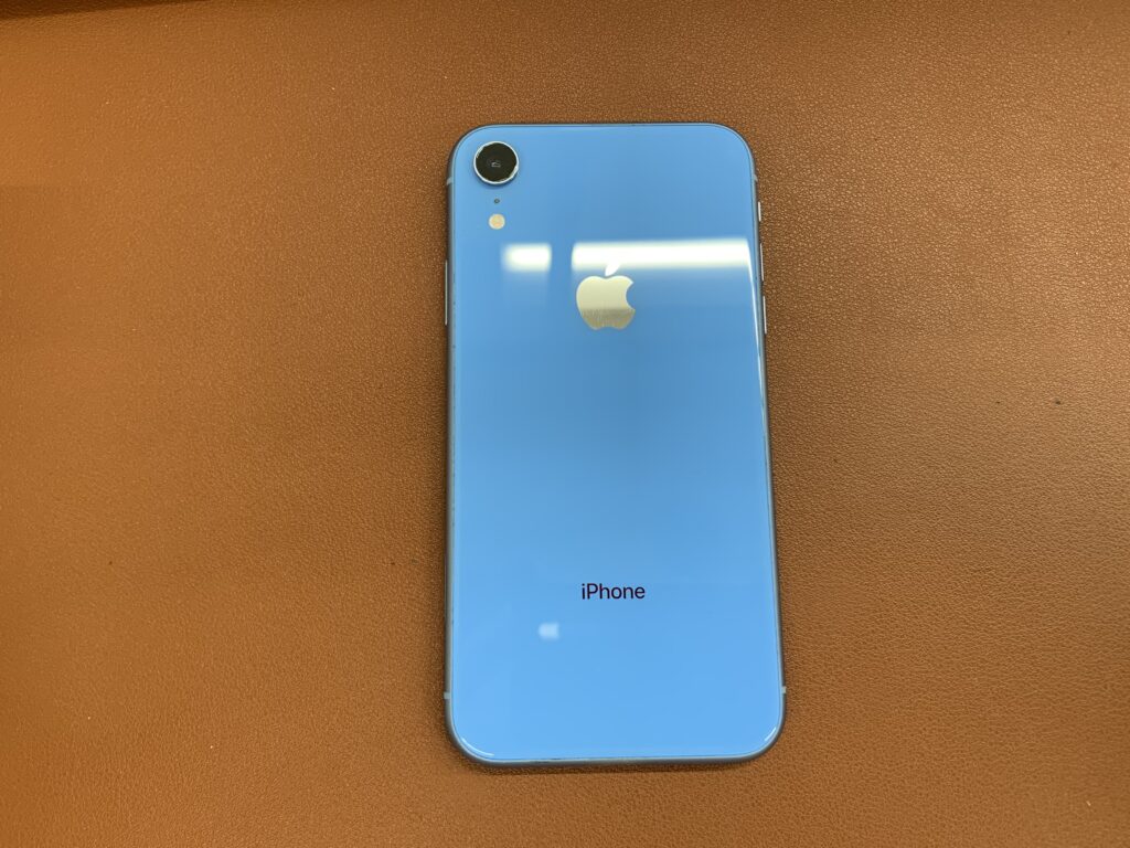 iPhone XR 256GB ブルー 中古品 スマホ買取 三宮