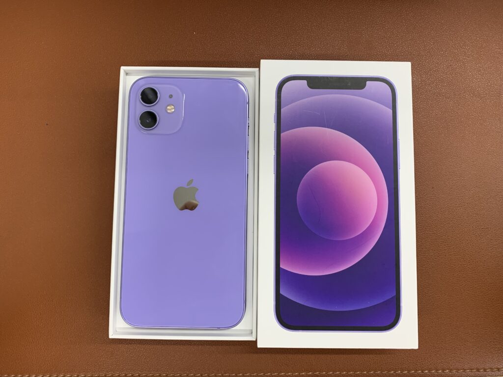 iPhone 12 パープル 128GB 新品 スマホ買取 品川区